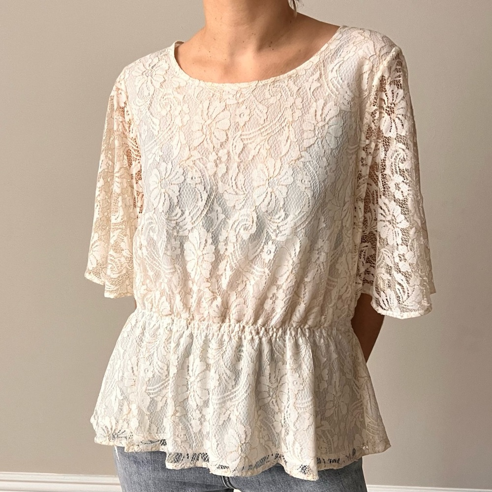 Vintage Lace Top